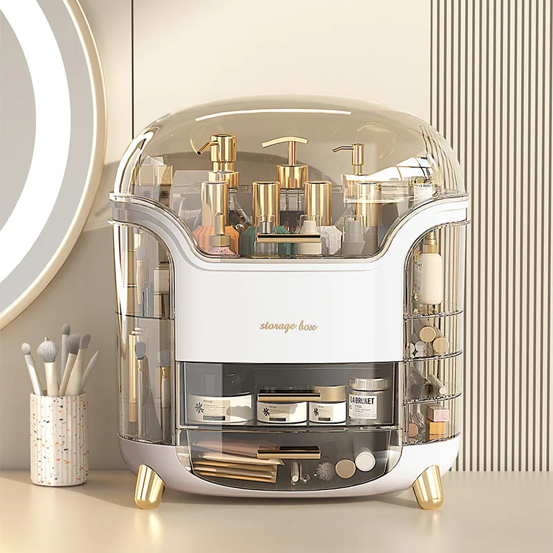 Luxury Skincare Tools - Affordable Luxury Desktop Cosmetics Storage Box
