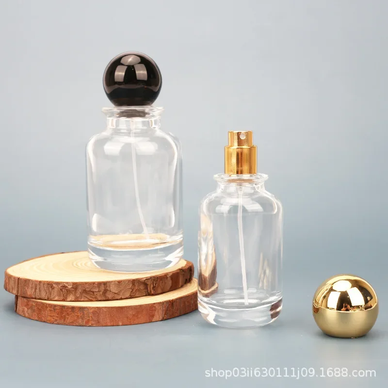 Luxury Skincare Packaging - 30-100ml Glass Perfume Bottle Transparent Sealed