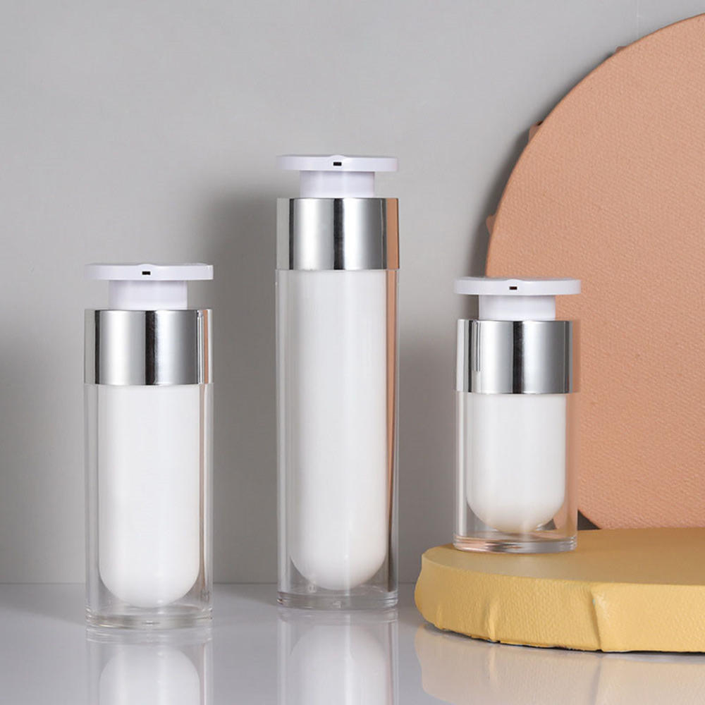 15/30/50ml Pearl White Acrylic - Luxury Skincare Packaging recension och pris