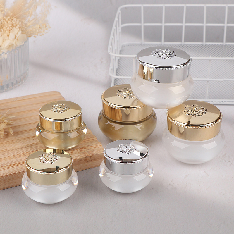 Acrylic Empty Travel Cream Jar - Luxury Skincare Tools recension och pris